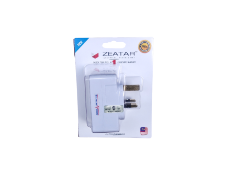 Zeatar Adaptor 2-Pin 4 Way Surge Discount