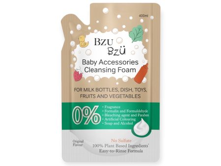 BzuBzu Baby Accessories Cleansing Foam Original 400ML Refill Supply