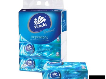 VINDA Deluxe Tissue 3 ply (L) 110S x 4 Discount