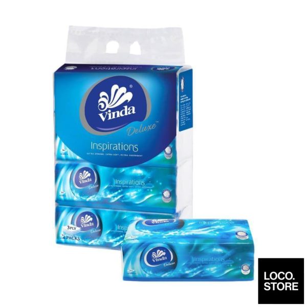 VINDA Deluxe Tissue 3 ply (L) 110S x 4 Discount