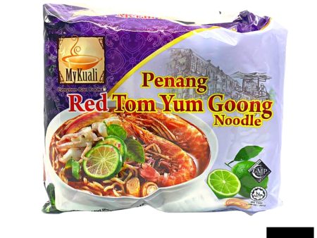 MyKuali Penang Noodle Red Tom Yum Goong 105Gx4 on Sale