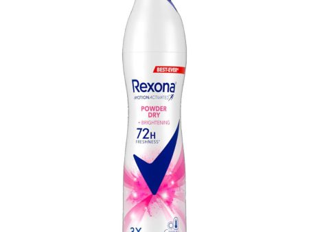 Rexona Spray Women Powder Dry + Brightening 135ml Discount