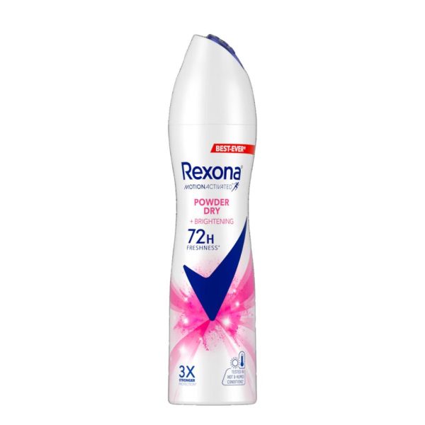 Rexona Spray Women Powder Dry + Brightening 135ml Discount