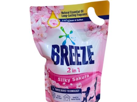 Breeze Liquid 2IN1 Silky Sakura Refill 1.5kg Online Sale