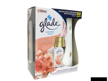 Glade 3 in 1 Automatic Spray Starter Set 175G Sakura For Discount