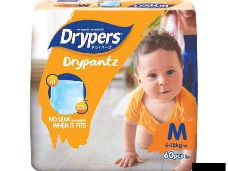 Drypers Drypantz M Mega 58s Fashion