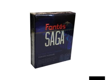 Fantes Saga Condom Ultra Thin 0.02 3 pieces For Discount