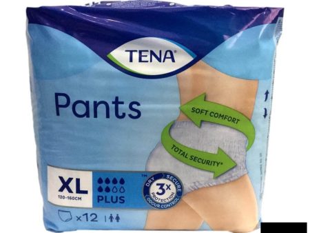 TENA Pants Plus XL 12s Hot on Sale