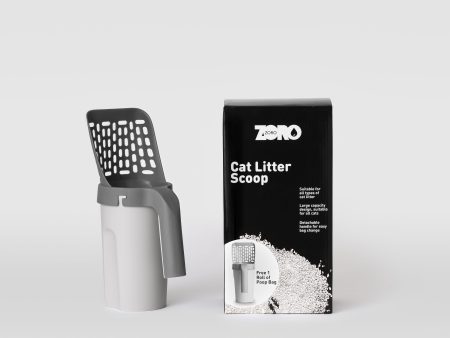 Zoro Cat Litter Scoop with Free 1 Roll of Poop Bag Discount