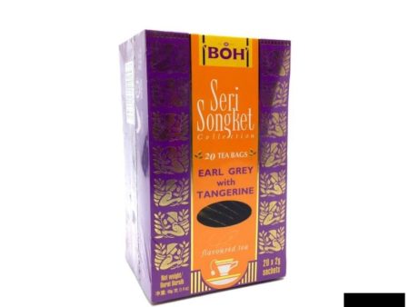 Boh Tea Seri Songket Earl Grey With Tangerine 20S Supply