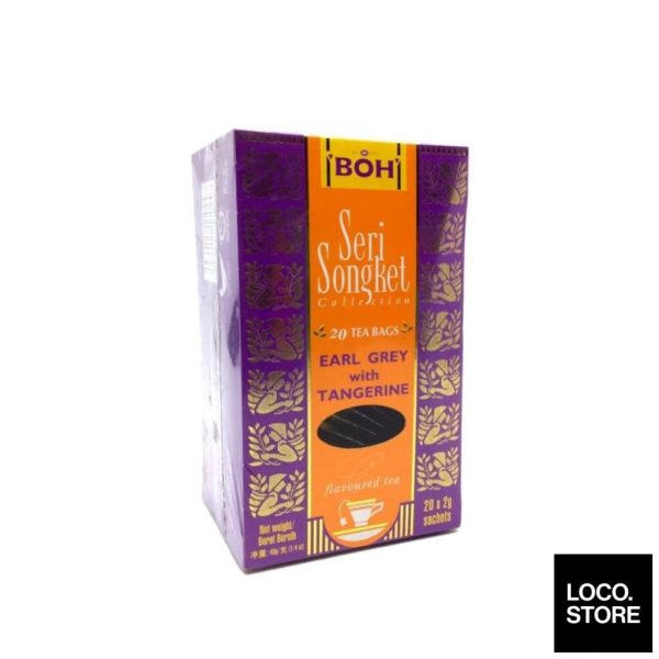 Boh Tea Seri Songket Earl Grey With Tangerine 20S Supply