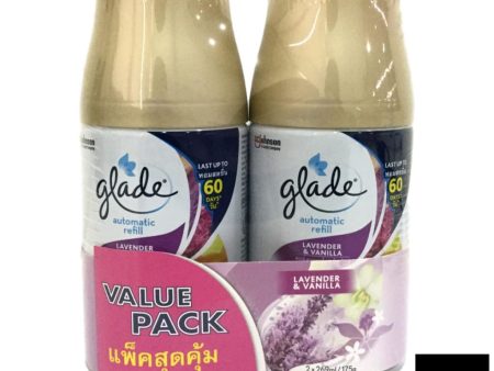 Glade Autospray Lavender & Vanilla Refill (Twin Pack) 175g X 2 on Sale