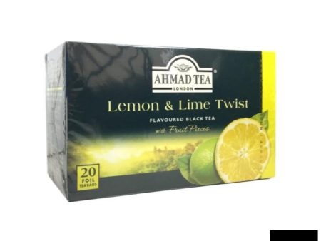 Ahmad Tea Lemon & Lime 20 Teabags Supply