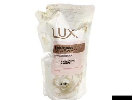 Lux Shower Bright Impress (Refill) 800ml on Sale