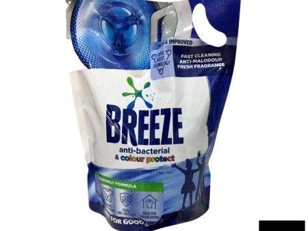 Breeze Liquid Anti Bacteria & Color Protect (Refill Pack) 1.5kg Online now