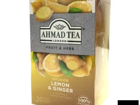 Ahmad Tea Lemon & Ginger 20 Teabags Sale