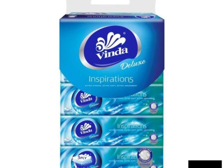 VINDA Deluxe Tissue 3 ply (M) 90s x 5 Cheap