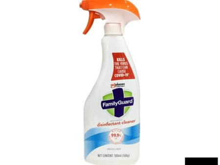 Family Guard All Purpose Cleaner Spray Linen 500ml For Discount