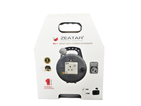 Zeatar Cable Reel Heavy Duty Full Sirim 5M For Cheap