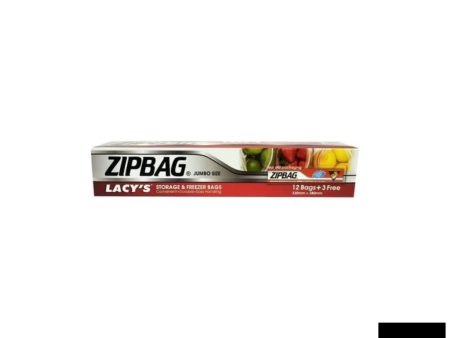 Lacy s Zipbag (Xl) Jumbo 12 bags + 3 free Online