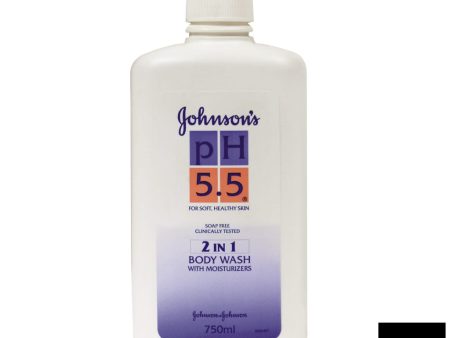 Johnsons PH5.5 2In1 Body Wash 750ml Sale