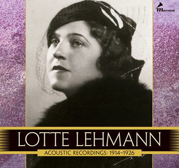 Lotte Lehmann, Vol. 1 Supply