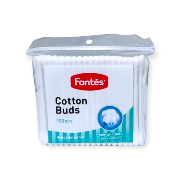 Fantes Cotton Buds 100s In Resealable Bag For Sale