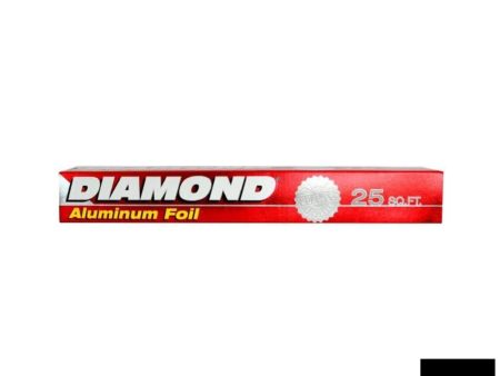 Diamond Aluminium Foil 25sf Online now