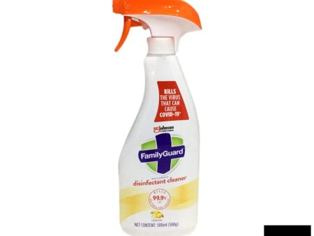 Family Guard All Purpose Cleaner Spray Lemon 500ml For Cheap