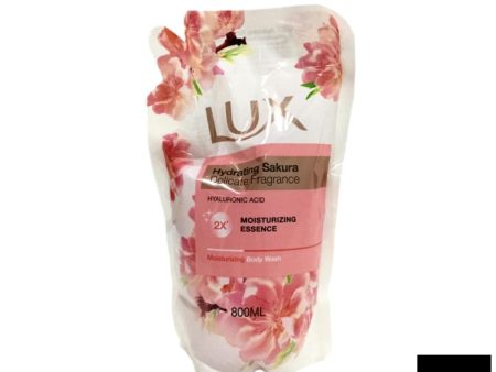 Lux Liquid Body Wash Hydrating Sakura Refill 800ml For Cheap