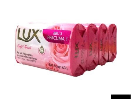 Lux Soft Touch Bar Soap 4X70G Cheap