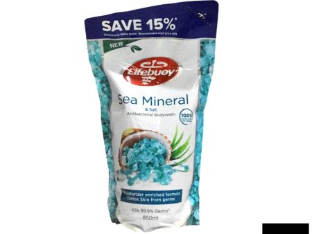 Lifebuoy Body Wash Sea Mineral & Salt Refill - 850ml For Discount