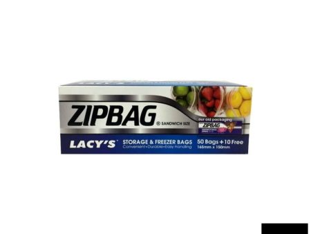 Lacy s Zipbag (S) Sandwich 50 bags + 10 free For Discount