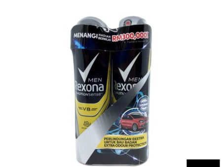 Rexona Spray Men - V8 (Twin Pack) 150ml X 2 Discount