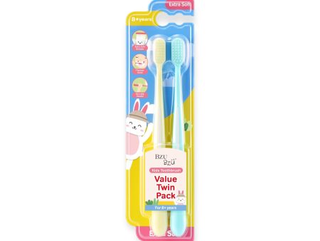 BzuBzu Kids Toothbrush For 8+ Years Twin Pack Discount