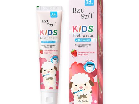 BzuBzu Kids Toothpaste Strawberry 50G Discount