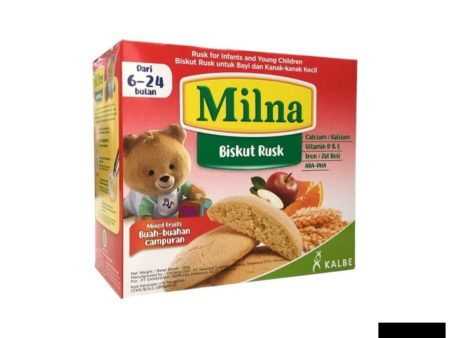 Milna Baby Rusk Mix Fruit 130g Online