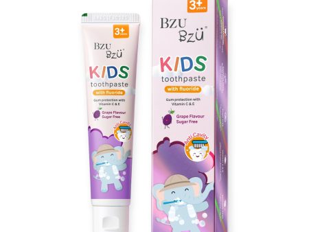 BzuBzu Kids Toothpaste Grape 50G For Discount