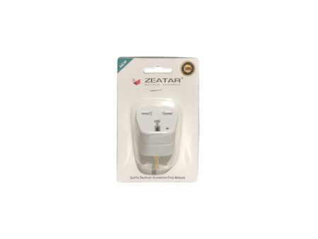 Zeatar Travel Adaptor 3-Pin Neon Online