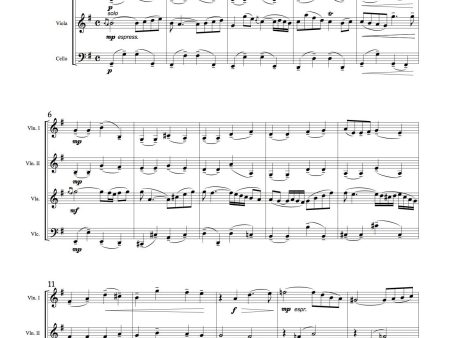 Arioso from Cantata No. 156 (J. S. Bach) Online Sale