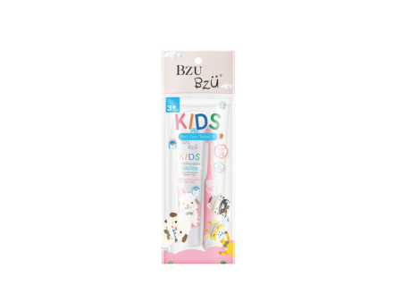 BzuBzu Kids Oral Care Travel Kit Strawberry on Sale