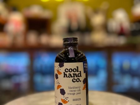 Cool Hand Blackberry Cacao Nib Orange Peel Shrub Cheap