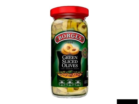 Borges Olives Sliced Green 340g Sale