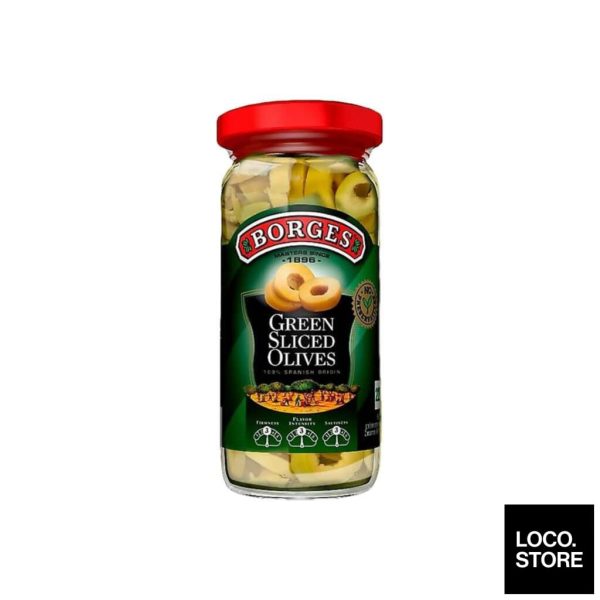 Borges Olives Sliced Green 340g Sale