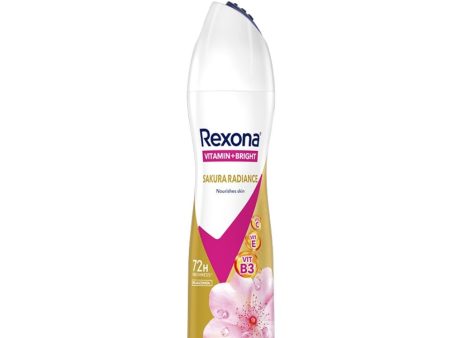 Rexona Spray Women Sakura Radiance 135ml Discount