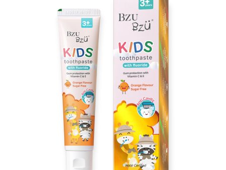 BzuBzu Kids Toothpaste Orange 50G Online now