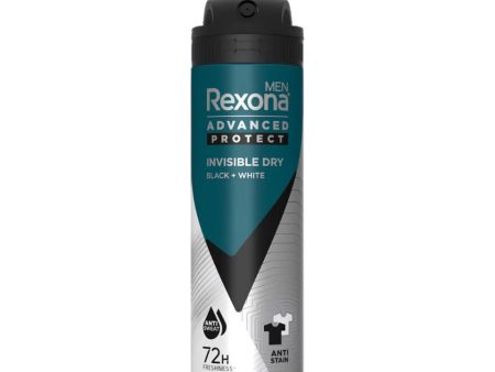 Rexona Spray Men Invisible Dry 135ml Supply