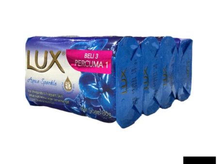 Lux Aqua Sparkle Bar Soap 4X70G For Sale