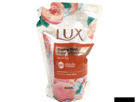 Lux Liquid Body Wash Peachy Glow Refill 800ml Fashion