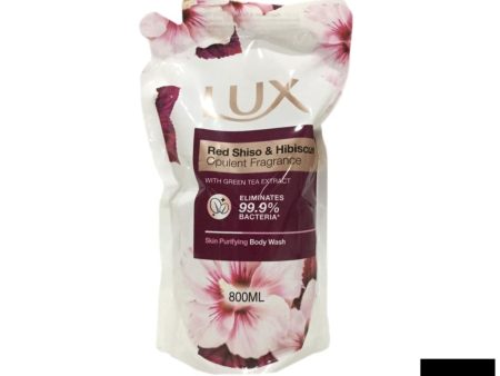 Lux Liquid Body Wash Red Shiso Refill 800ml For Discount